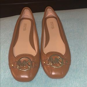 Brown Michael Kors Flats